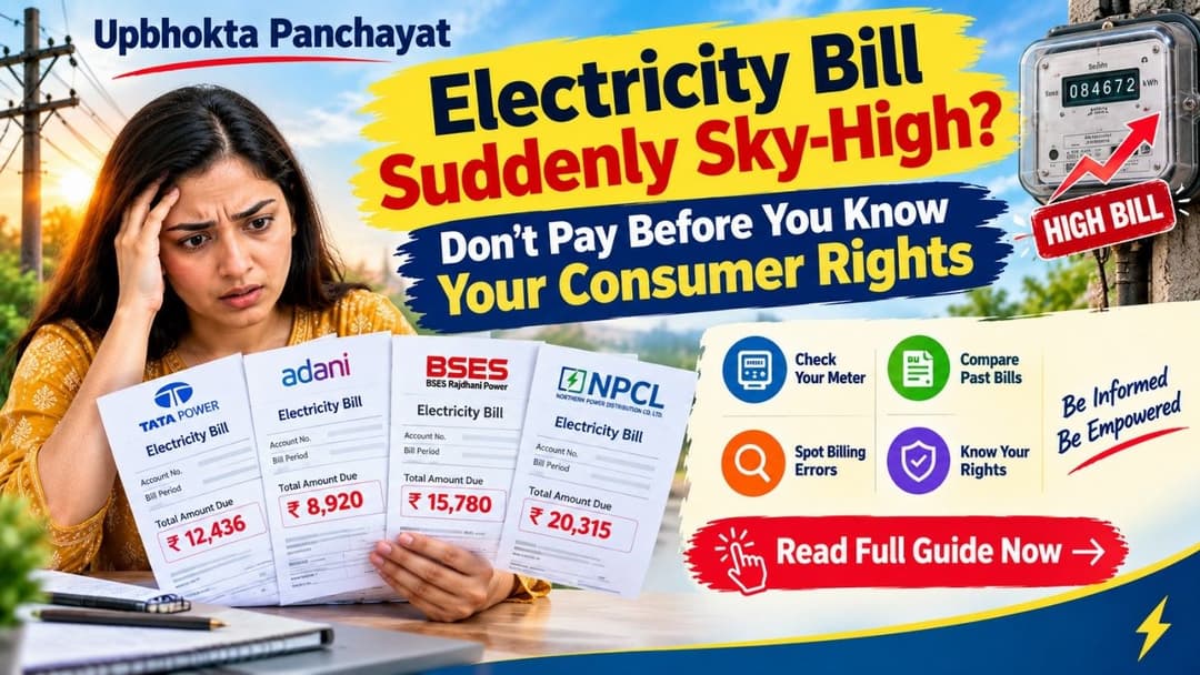 Electricity Bill Suddenly Sky
