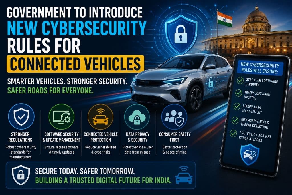 Government to Introduce New Cybersecurity Rules for Connected Vehicles Illustration